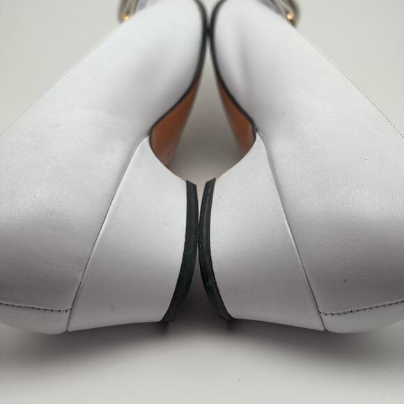 Salvatore Ferragamo Women’s White Shoes Size 7 1/2 AA - Picture 10 of 15